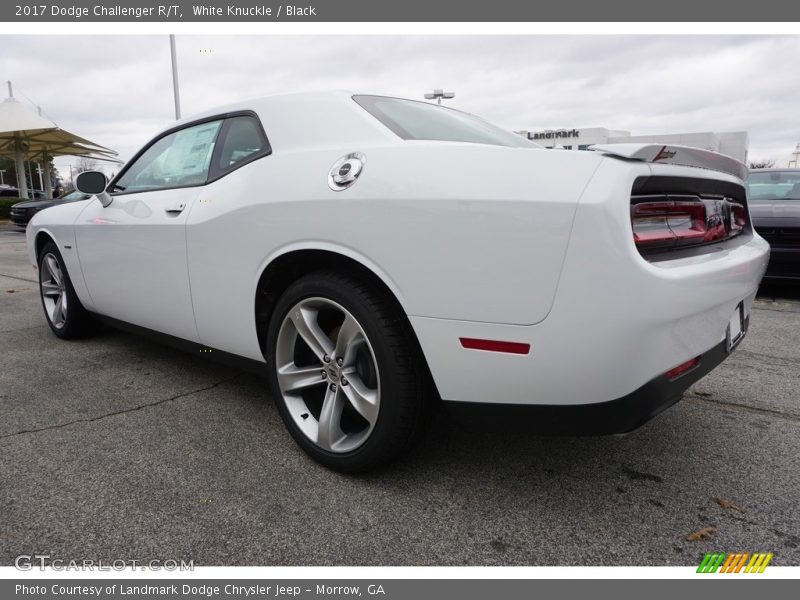 White Knuckle / Black 2017 Dodge Challenger R/T