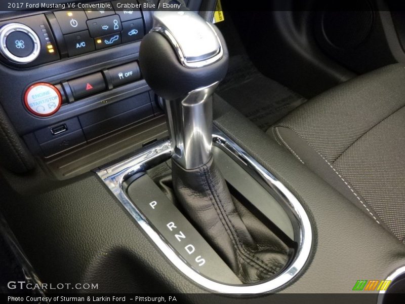  2017 Mustang V6 Convertible 6 Speed SelectShift Automatic Shifter