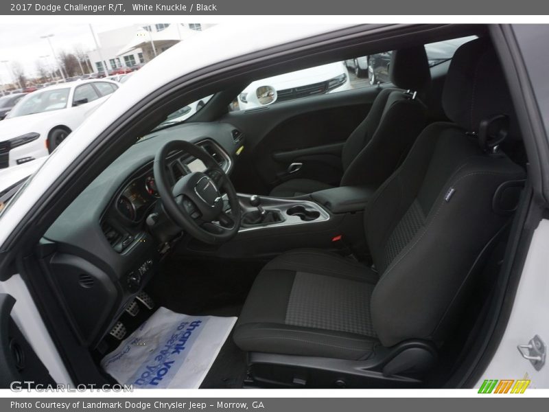White Knuckle / Black 2017 Dodge Challenger R/T