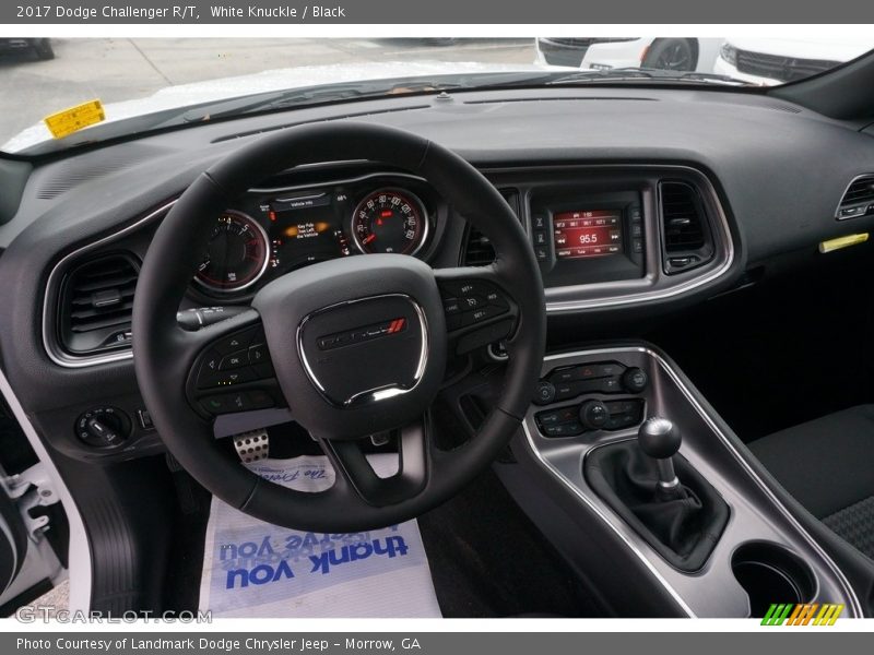 White Knuckle / Black 2017 Dodge Challenger R/T