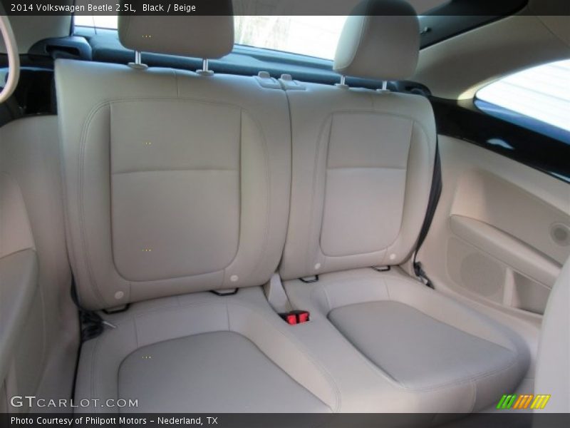 Black / Beige 2014 Volkswagen Beetle 2.5L