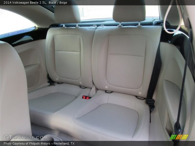 Black / Beige 2014 Volkswagen Beetle 2.5L