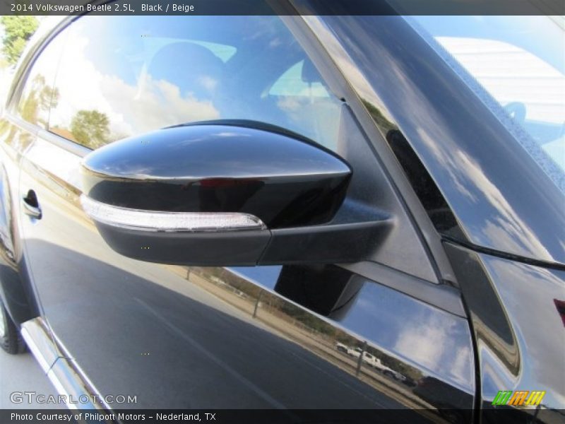 Black / Beige 2014 Volkswagen Beetle 2.5L