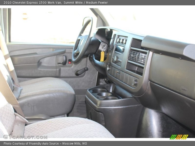 Summit White / Medium Pewter 2010 Chevrolet Express 1500 Work Van