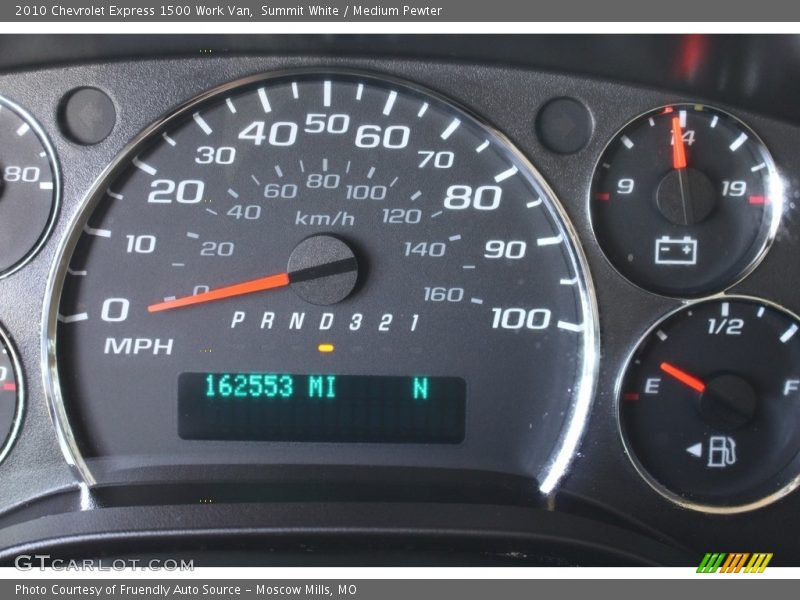 Summit White / Medium Pewter 2010 Chevrolet Express 1500 Work Van