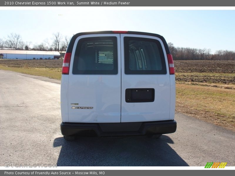 Summit White / Medium Pewter 2010 Chevrolet Express 1500 Work Van