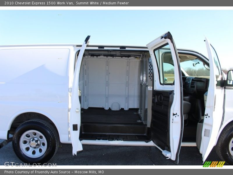 Summit White / Medium Pewter 2010 Chevrolet Express 1500 Work Van