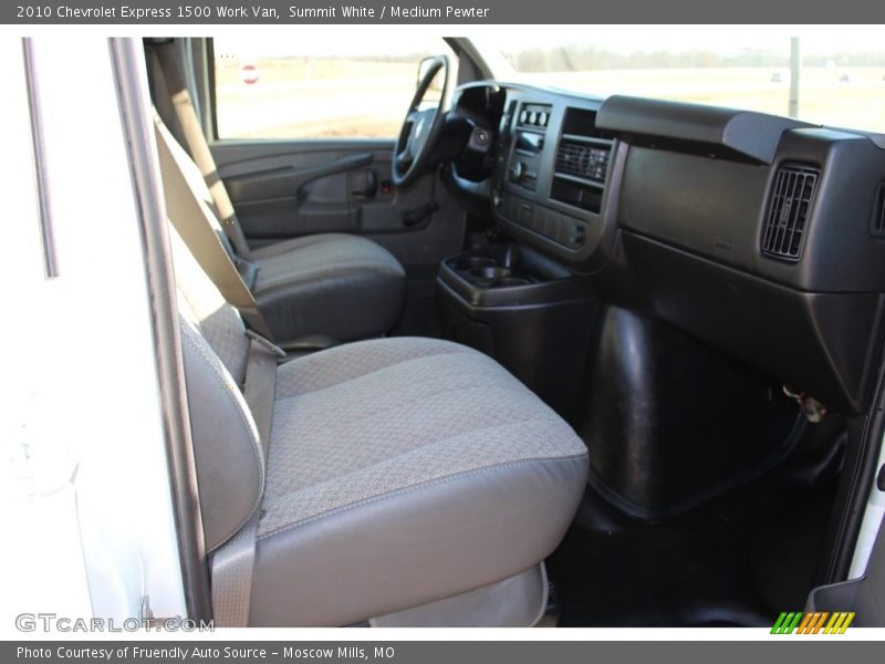 Summit White / Medium Pewter 2010 Chevrolet Express 1500 Work Van