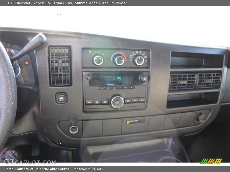 Summit White / Medium Pewter 2010 Chevrolet Express 1500 Work Van