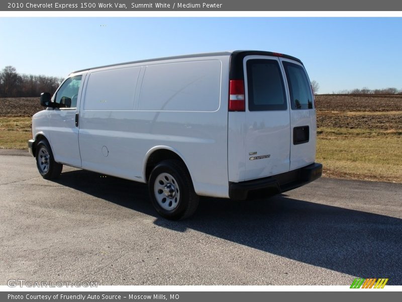 Summit White / Medium Pewter 2010 Chevrolet Express 1500 Work Van