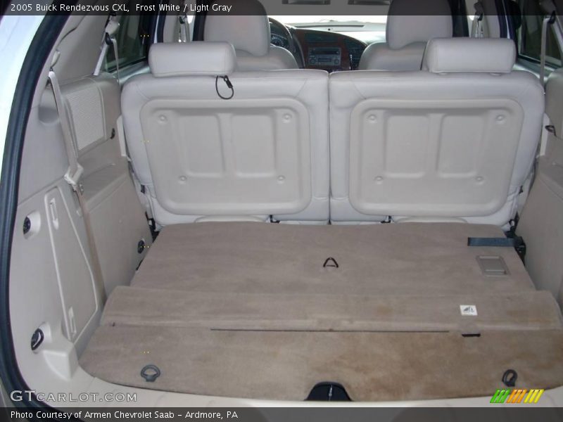 Frost White / Light Gray 2005 Buick Rendezvous CXL