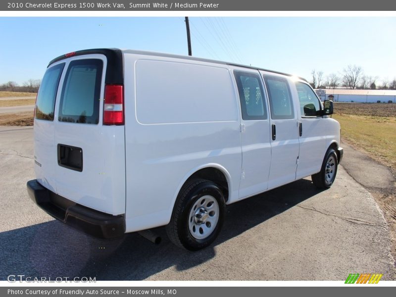 Summit White / Medium Pewter 2010 Chevrolet Express 1500 Work Van