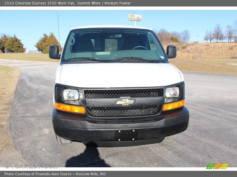 Summit White / Medium Pewter 2010 Chevrolet Express 1500 Work Van