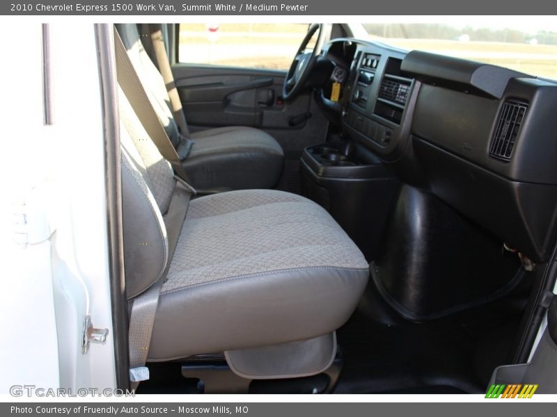 Summit White / Medium Pewter 2010 Chevrolet Express 1500 Work Van
