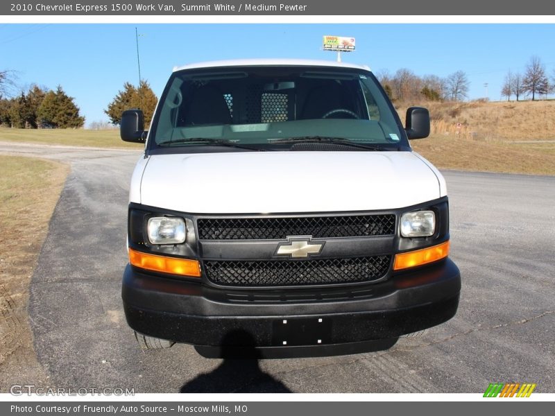 Summit White / Medium Pewter 2010 Chevrolet Express 1500 Work Van