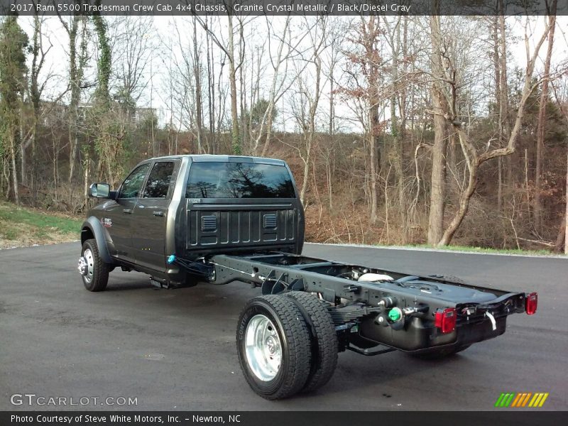 Granite Crystal Metallic / Black/Diesel Gray 2017 Ram 5500 Tradesman Crew Cab 4x4 Chassis