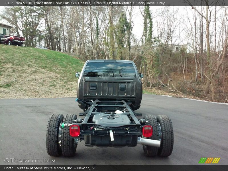 Granite Crystal Metallic / Black/Diesel Gray 2017 Ram 5500 Tradesman Crew Cab 4x4 Chassis