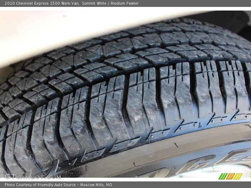 Summit White / Medium Pewter 2010 Chevrolet Express 1500 Work Van