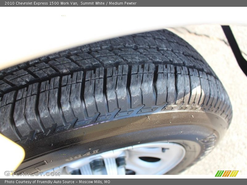 Summit White / Medium Pewter 2010 Chevrolet Express 1500 Work Van