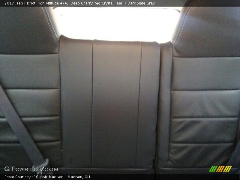 Deep Cherry Red Crystal Pearl / Dark Slate Gray 2017 Jeep Patriot High Altitude 4x4