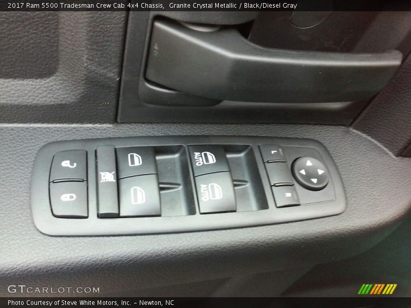 Controls of 2017 5500 Tradesman Crew Cab 4x4 Chassis