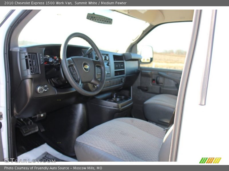 Summit White / Medium Pewter 2010 Chevrolet Express 1500 Work Van