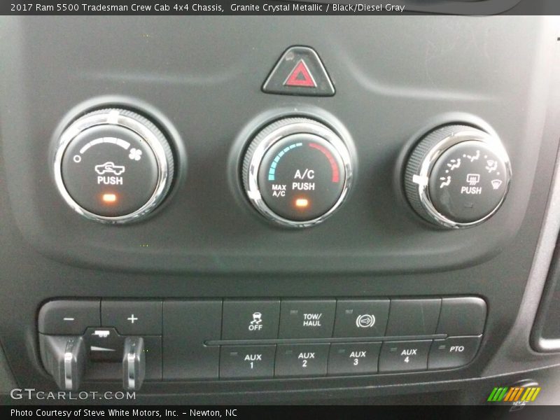 Controls of 2017 5500 Tradesman Crew Cab 4x4 Chassis