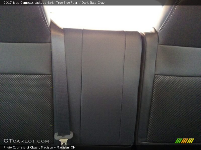 True Blue Pearl / Dark Slate Gray 2017 Jeep Compass Latitude 4x4