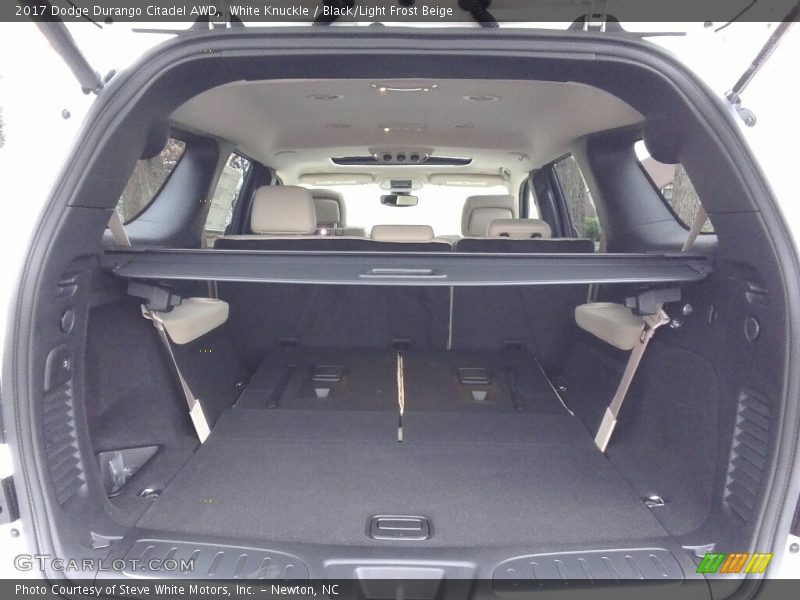 White Knuckle / Black/Light Frost Beige 2017 Dodge Durango Citadel AWD