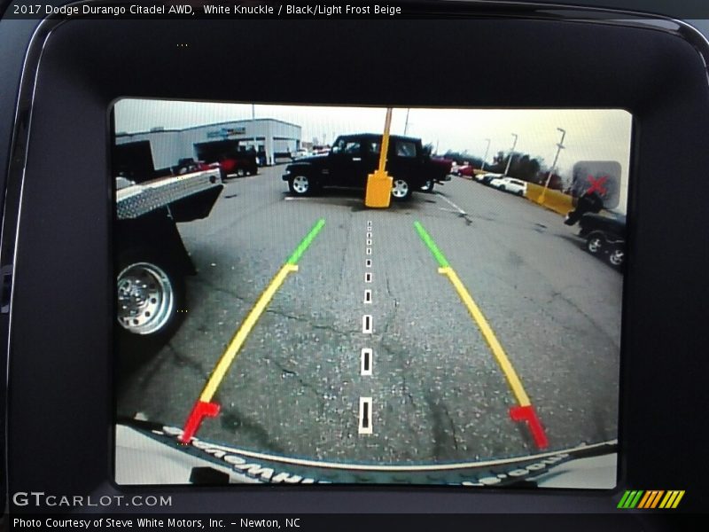 White Knuckle / Black/Light Frost Beige 2017 Dodge Durango Citadel AWD