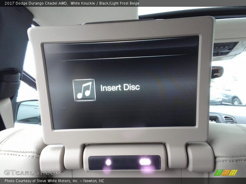 White Knuckle / Black/Light Frost Beige 2017 Dodge Durango Citadel AWD