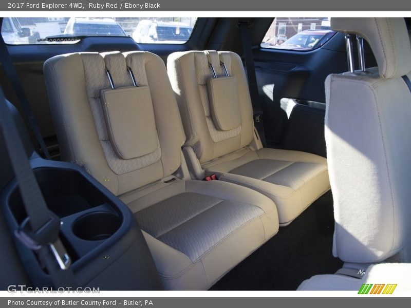 Ruby Red / Ebony Black 2017 Ford Explorer 4WD