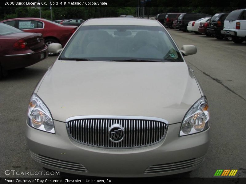 Gold Mist Metallic / Cocoa/Shale 2008 Buick Lucerne CX