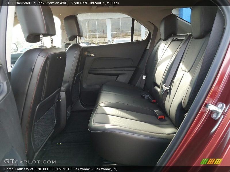 Siren Red Tintcoat / Jet Black 2017 Chevrolet Equinox Premier AWD