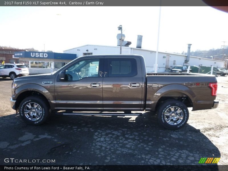 Caribou / Earth Gray 2017 Ford F150 XLT SuperCrew 4x4