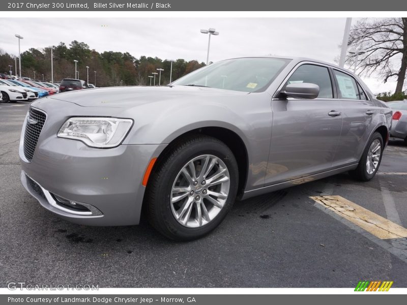 Billet Silver Metallic / Black 2017 Chrysler 300 Limited