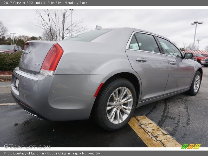 Billet Silver Metallic / Black 2017 Chrysler 300 Limited