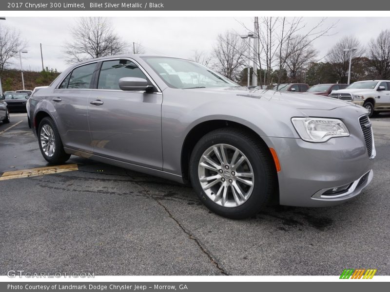 Billet Silver Metallic / Black 2017 Chrysler 300 Limited