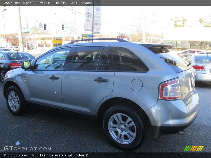Pewter Metallic / Medium Light Stone 2007 Ford Edge SE