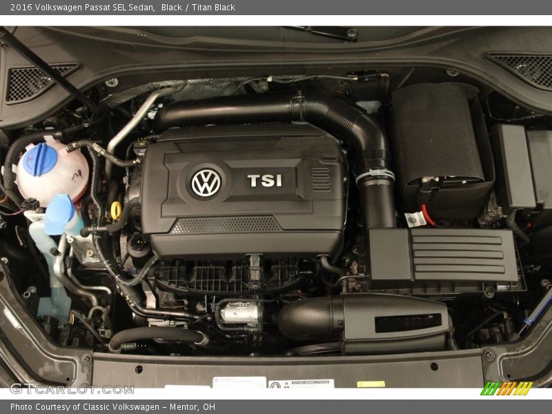  2016 Passat SEL Sedan Engine - 1.8 Liter Turbocharged TSI DOHC 16-Valve 4 Cylinder