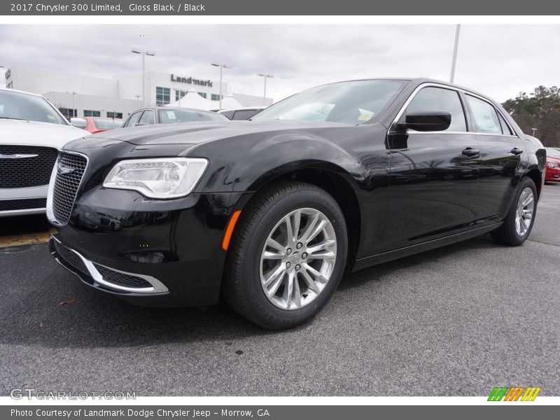 Gloss Black / Black 2017 Chrysler 300 Limited