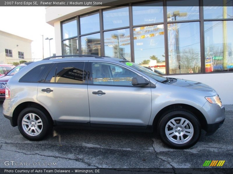 Pewter Metallic / Medium Light Stone 2007 Ford Edge SE