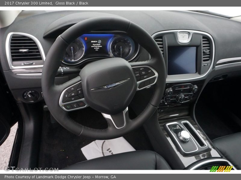 Gloss Black / Black 2017 Chrysler 300 Limited
