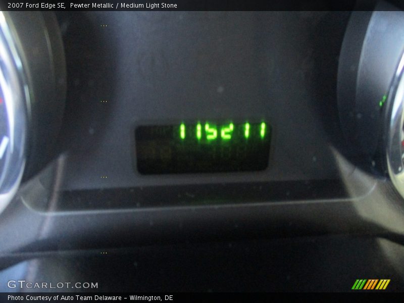 Pewter Metallic / Medium Light Stone 2007 Ford Edge SE