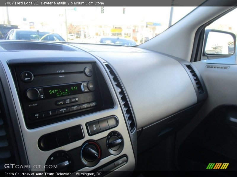 Pewter Metallic / Medium Light Stone 2007 Ford Edge SE