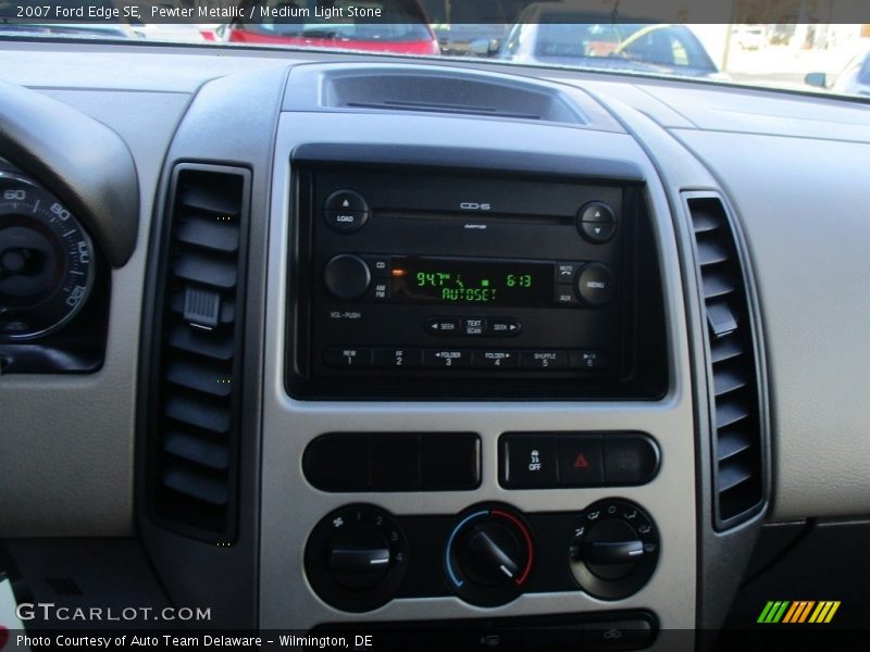 Pewter Metallic / Medium Light Stone 2007 Ford Edge SE