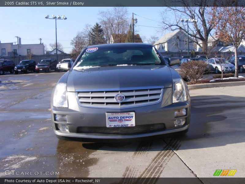 Silver Smoke / Ebony 2005 Cadillac STS V6