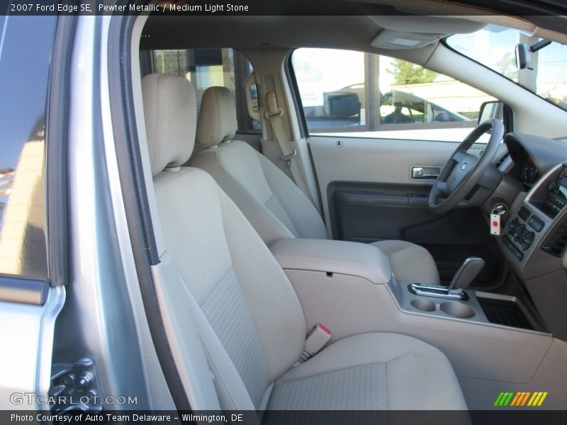 Pewter Metallic / Medium Light Stone 2007 Ford Edge SE