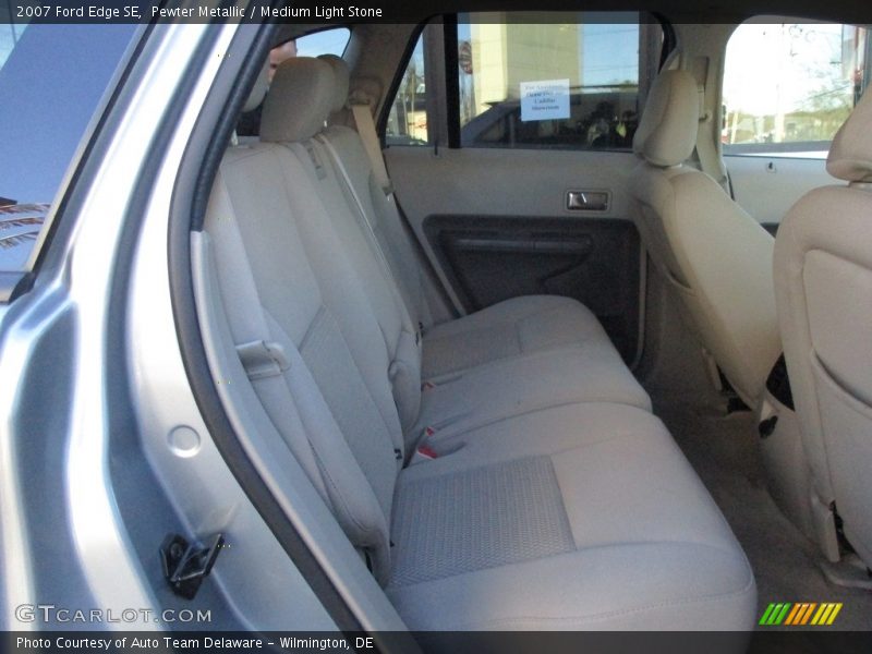 Pewter Metallic / Medium Light Stone 2007 Ford Edge SE