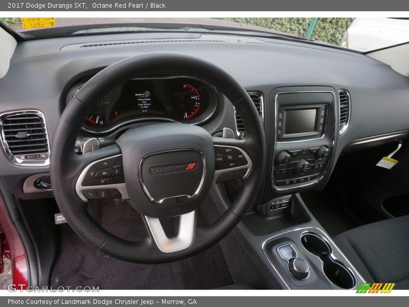 Octane Red Pearl / Black 2017 Dodge Durango SXT